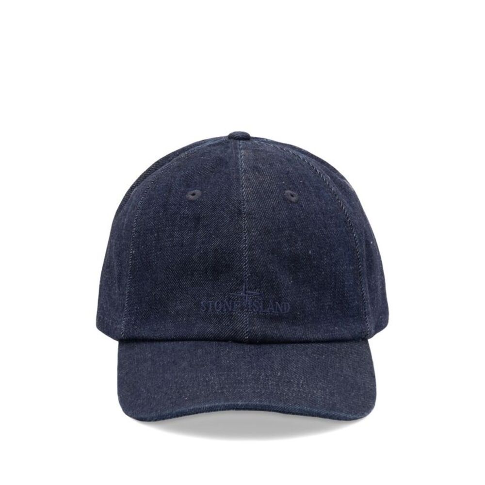 Stone Island Men Cotton Baseball Cap